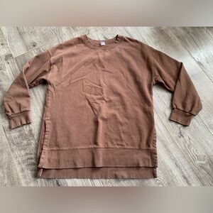 CLEAROUT Old Navy Brown Crew Neck Sweater 90% cotton